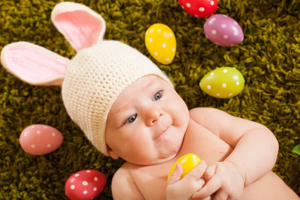 Bebé conejo de Pascua — Foto de Stock
