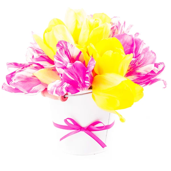 Bouquet from tulips — Stock Photo, Image