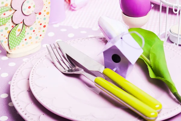 Easter serving — Stock Photo, Image