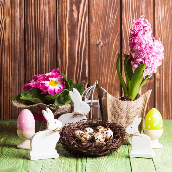 Conejitos de Pascua — Foto de Stock