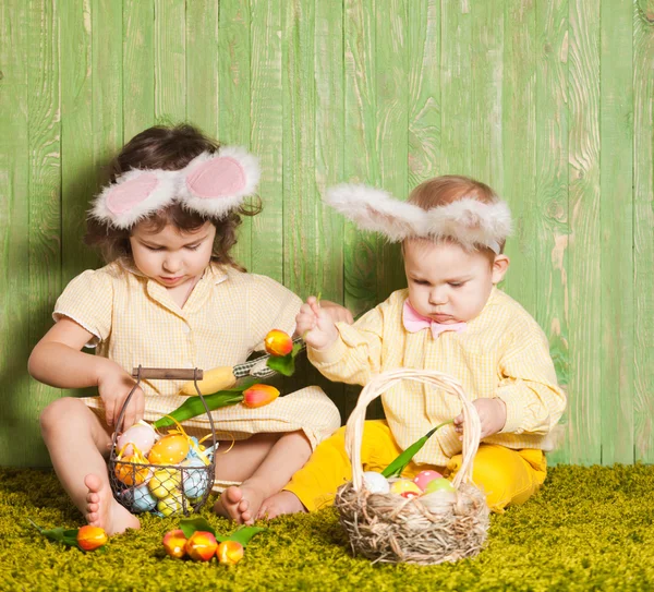 Easter rabbits — Stock Photo, Image