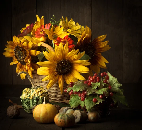 Stilleven in kleuren van de herfst — Stockfoto