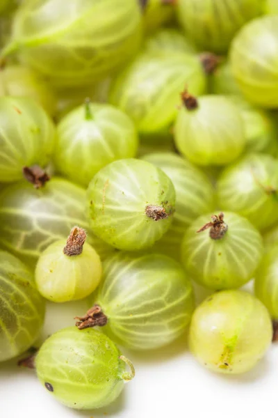 Gröna krusbär — Stockfoto