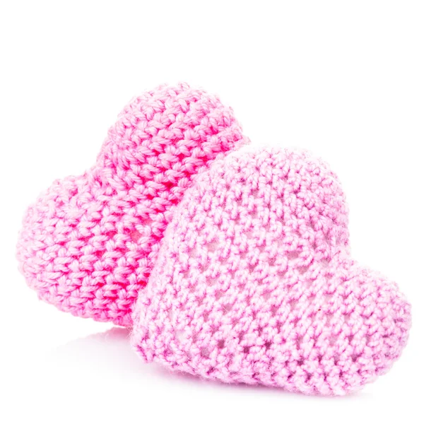 Crochet corazones encantadores —  Fotos de Stock