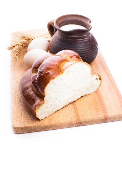 Świeżego chleba Chała — Zdjęcie stockowe