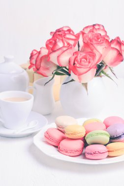 hediye kutusunda macaroons