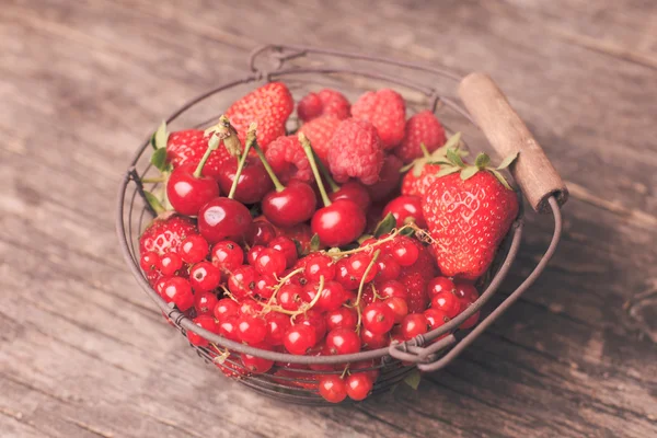 Frutas rojas de verano — Foto de Stock