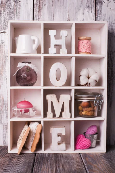 Shadowbox home — Stock Photo, Image