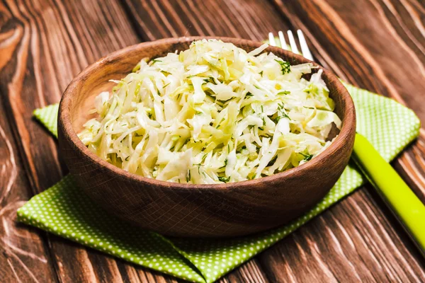 Salada de repolho — Fotografia de Stock