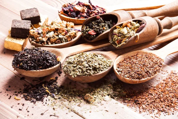 Various of tea — Stock Photo, Image