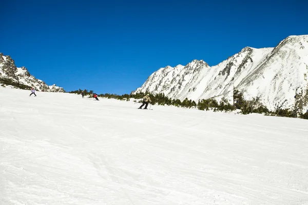 Skipiste — Stockfoto