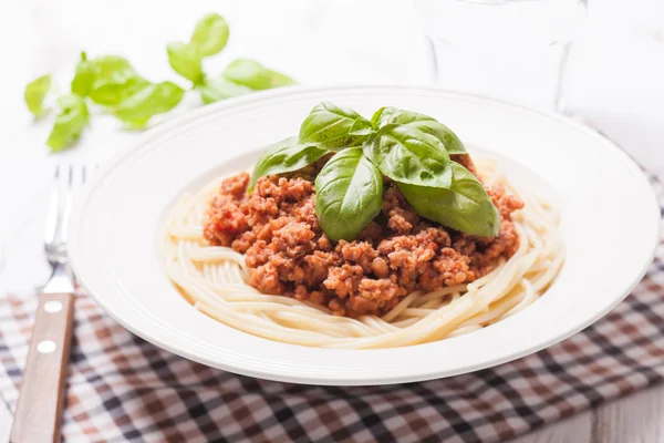 Spaghetti bolognese — Zdjęcie stockowe