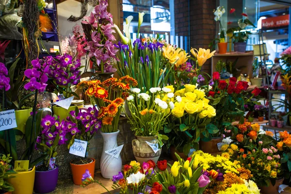 Mercado das flores — Fotografia de Stock