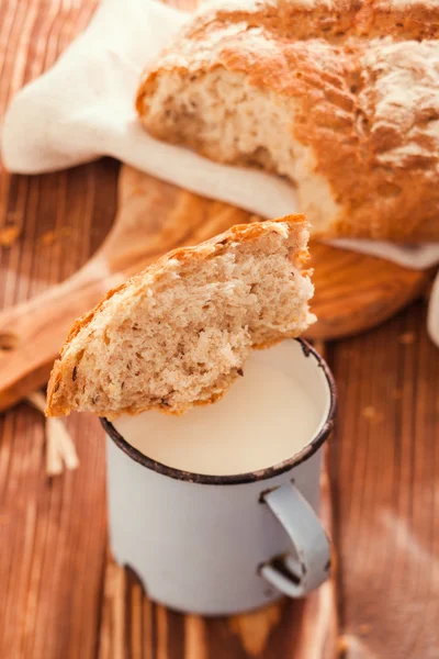 Morning rustic still life — Stock Photo, Image