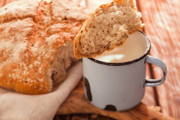 Morning rustic still life — Stock Photo, Image