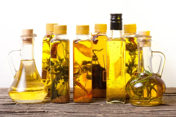 Kořeněné oleje — Stock fotografie
