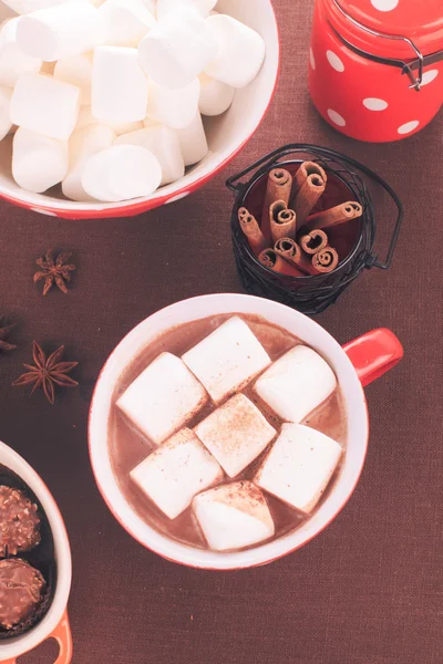 マシュマロ チョコレート — ストック写真