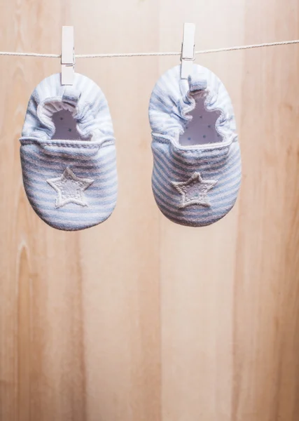 Calcetines bebé niño —  Fotos de Stock
