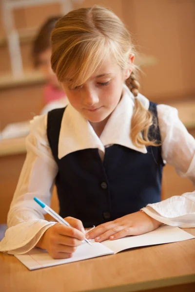 Is het bestuderen van meisje — Stockfoto