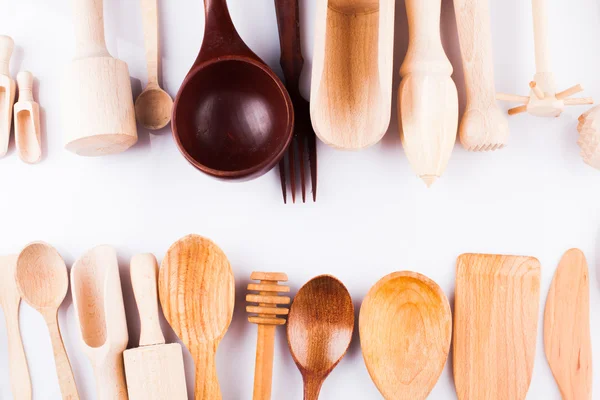 Wooden utensils — Stock Photo, Image