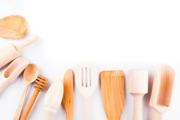 Wooden utensils — Stock Photo, Image