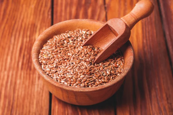 Flax seeds — Stock Photo, Image