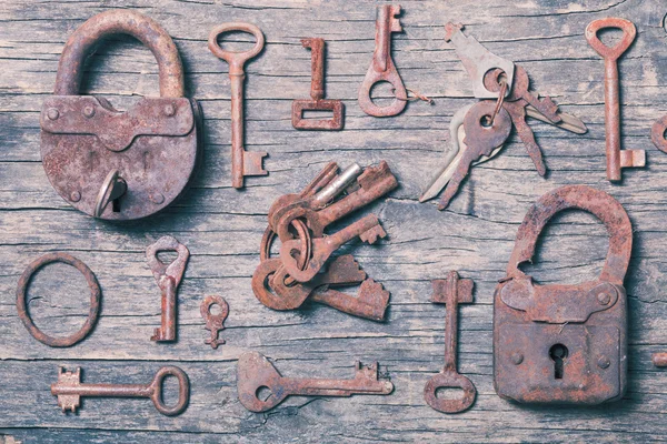 Staré klíče — Stock fotografie