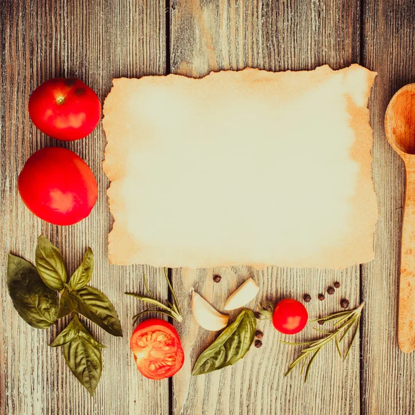 Italian recipe — Stock Photo, Image