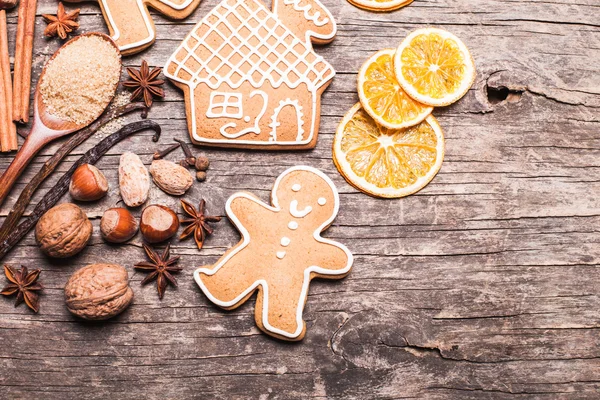 Gingerbread cookies — Stock Photo, Image