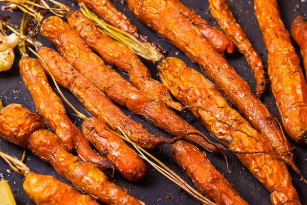 Baked carrots — Stock Photo, Image