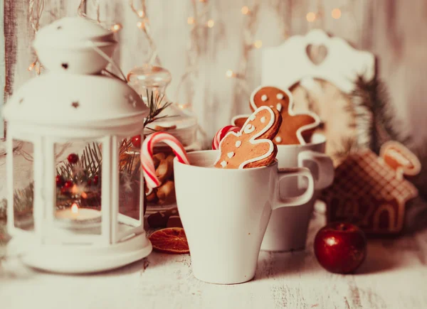 The Christmas dessert — Stock Photo, Image