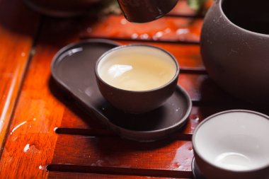 Çin çay töreni.