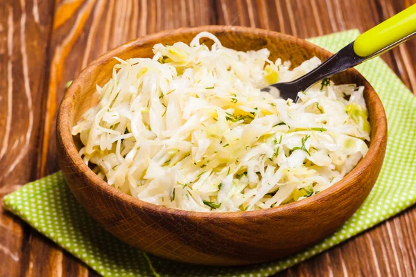 The cabbage salad — Stock Photo, Image