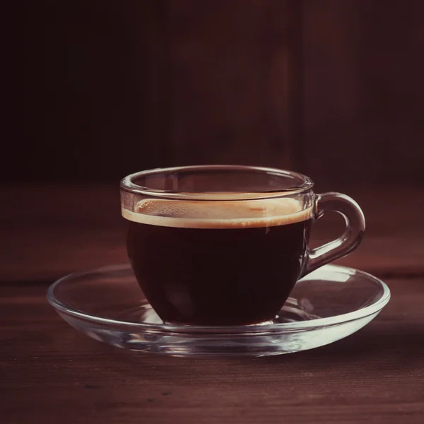 Tazza di caffè con fume — Foto Stock