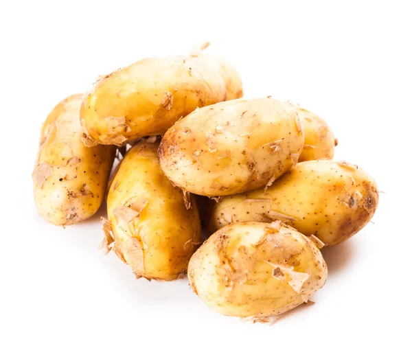 Potatisen isolerade — Stockfoto