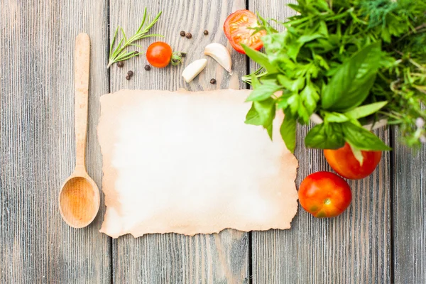 The Italian recipe — Stock Photo, Image