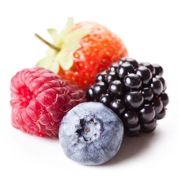 Berries on white — Stock Photo, Image