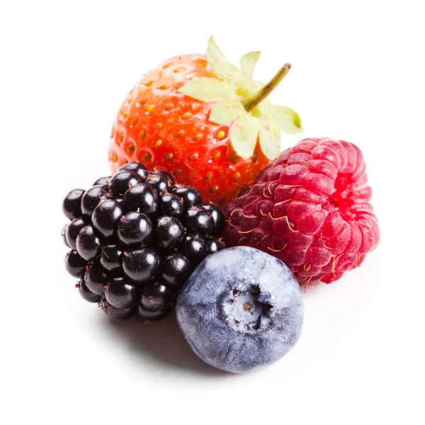Berries on white — Stock Photo, Image