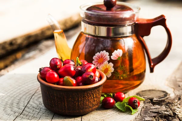 Té de escaramujo aromatizado —  Fotos de Stock