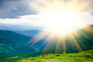 güzel dağ manzarası