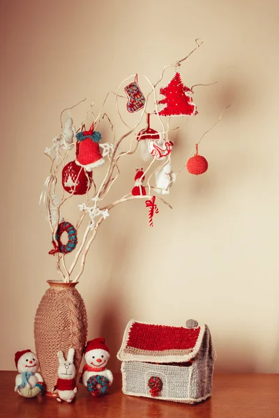 Christmas handmade decor — Stock Photo, Image