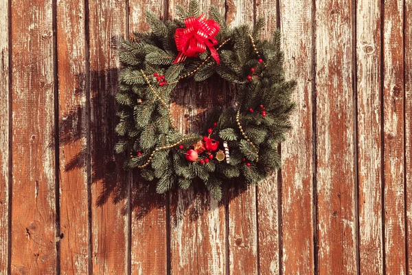 クリスマスの花輪 — ストック写真