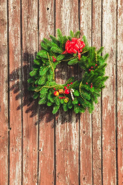 The Christmas wreath — Stock Photo, Image