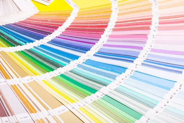 Color palette close up — Stock Photo, Image