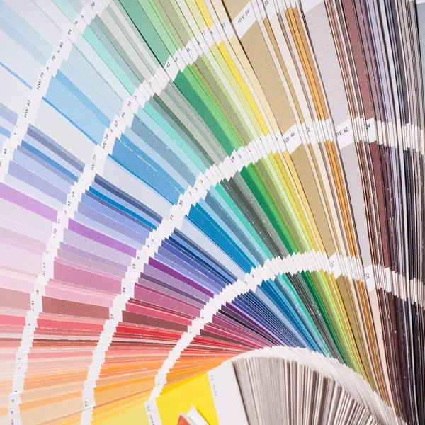 Color palette close up — Stock Photo, Image
