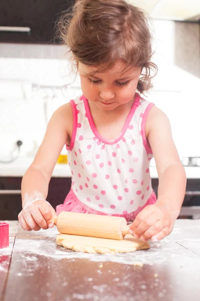 Gelukkig weinig chef-kok — Stockfoto