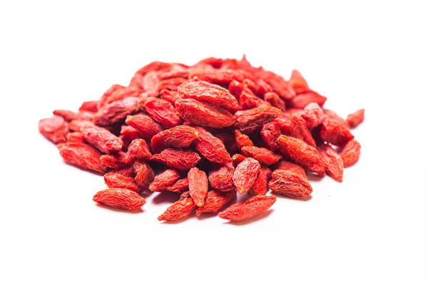 Le bacche di Goji isolate — Foto Stock