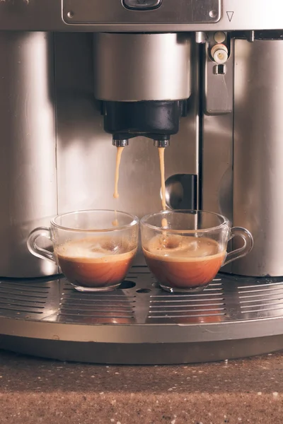 Homemade coffee Espresso — Stock Photo, Image