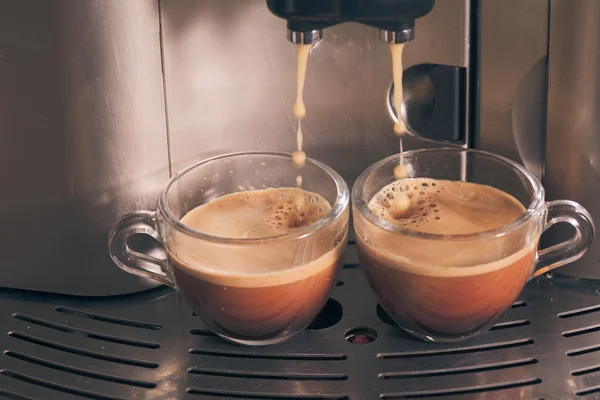 Homemade coffee Espresso — Stock Photo, Image