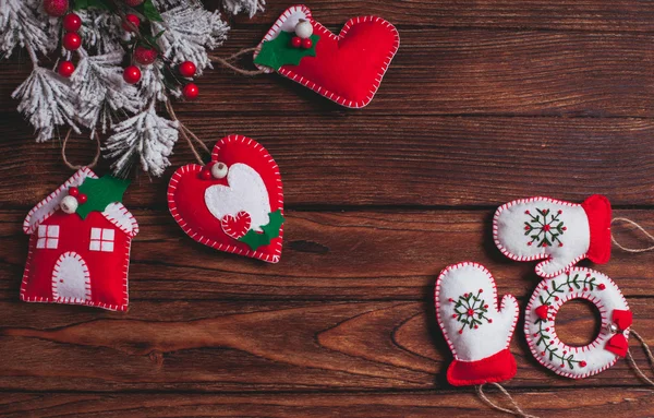 Voelde kerstversiering — Stockfoto